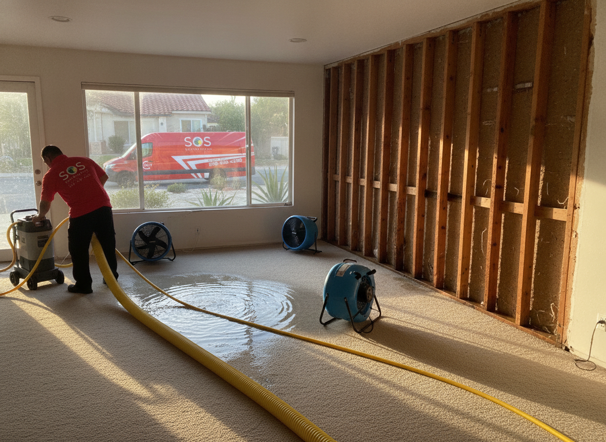 Water Extraction and Structural Drying