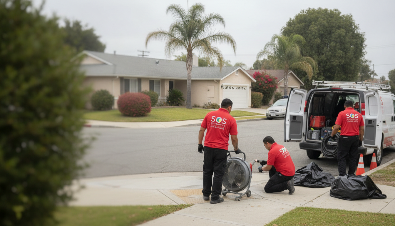 Damage Restoration in La Habra