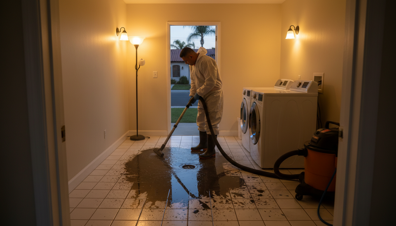 What Is the Best Sewage Backup Cleanup Company in Santa Ana?